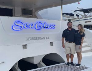 Crew of Seaglass Capt. Paul and Chef April